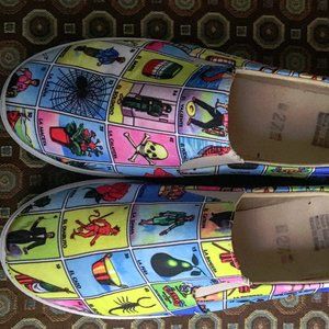Unisex Loteria Slip-On Canvas Shoes/Sneakers EU size 27